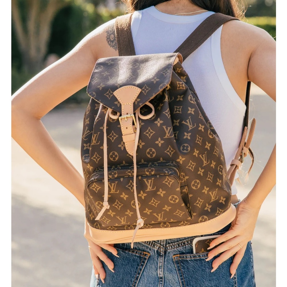 Rucksack-Vachetta never used-purchased at a vintage boutique excellent condition